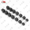 Zhongbisheng Rubber-coated Hexagonal Dumbbell Set with Rack