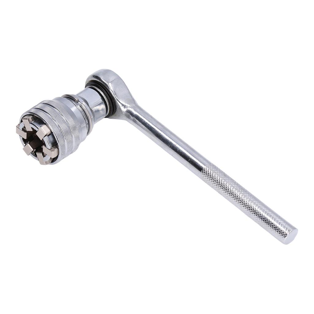 Universal Socket Wrench Tool 10?19mm Adjustable Wrench Set Chrome Vanadium Steel for Home