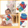 Baby Hand Holding Rattle Ball Tactile Sense Stereo Cloth Ball Toy Feat