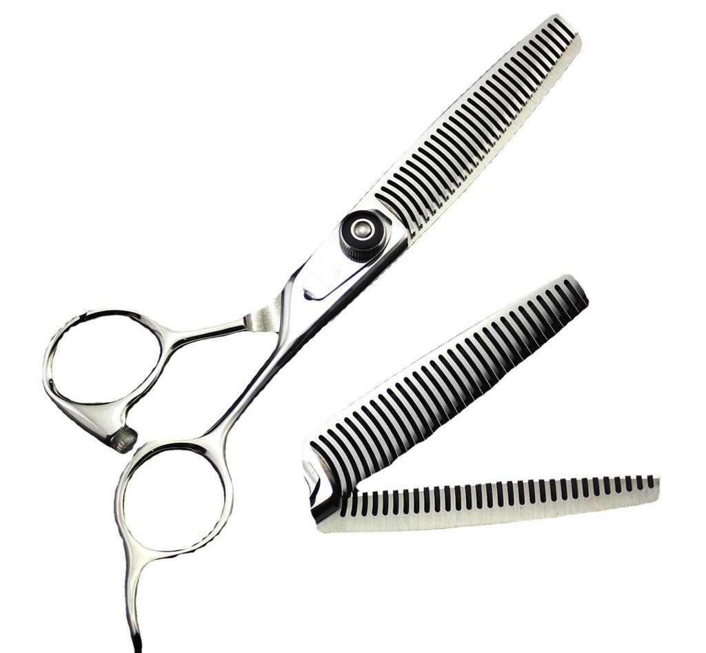 6.0" Double-Sided Serrated Hairdressing & Thinning Scissors