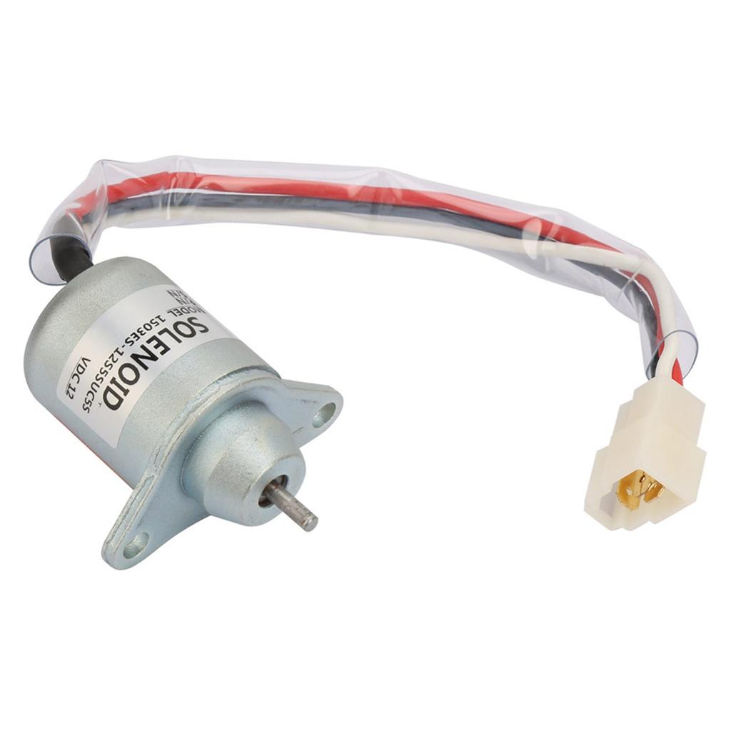 12V Diesel Fuel Engine Shut Off Stop Solenoid Valve Replacement Kit 1503ES 12S5SUC5S