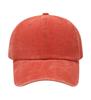 Einfarbige gewaschene individuelle Stickerei Unisex Vintage Dad Hat Baseballkappe