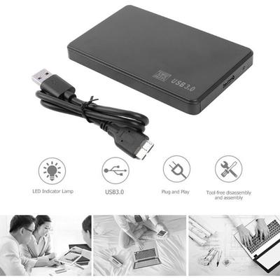 USB 3.0 SATA Externí pouzdro na pevný disk 2,5palcový kryt Caddy HDD SSD