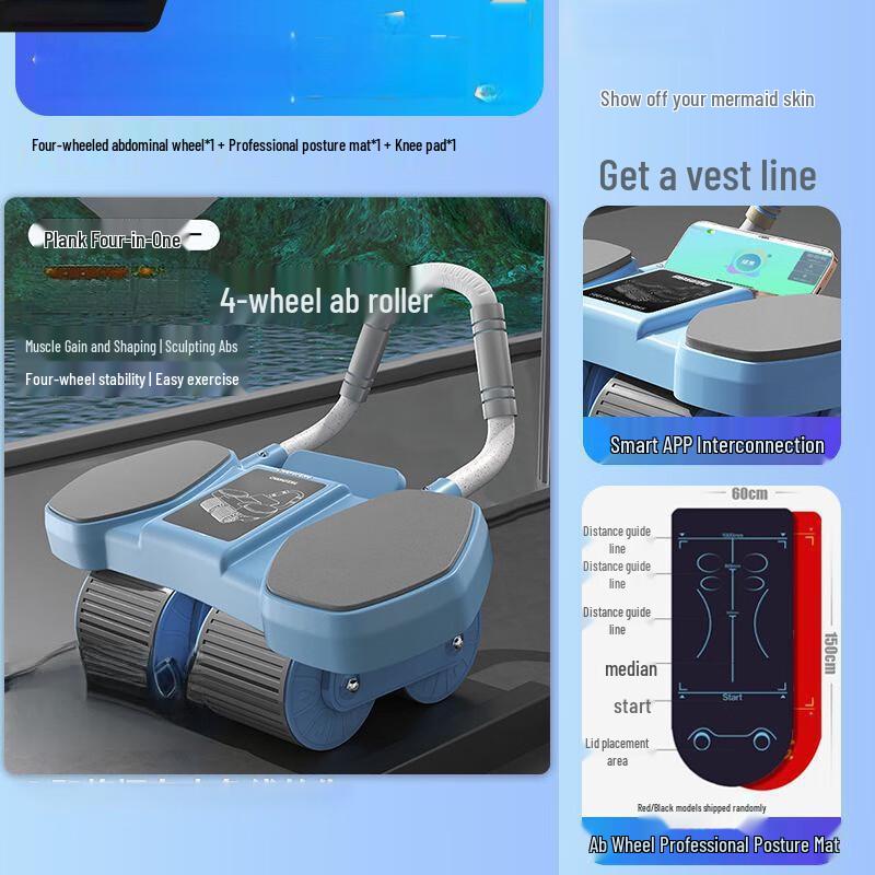 Abdominal Wheel with Yoga Mat