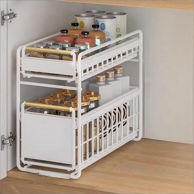 Viperlo 2-Tier Under-Sink Kitchen Organizer