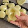 Realistic Mashed Potato Squishy Ball Textured Crinkle Sound Hand Squeezer Stress Relief Asmr Sensory Fidget Gift For Kids & Adults