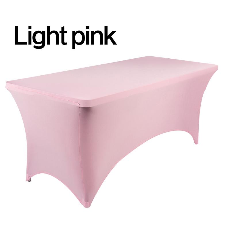 Mote Luksus Cocktail Hotel High Stretch Bryllupshotell Bursdag Bordtrekk Elastisk bord Langt duksett Dukdekorasjon