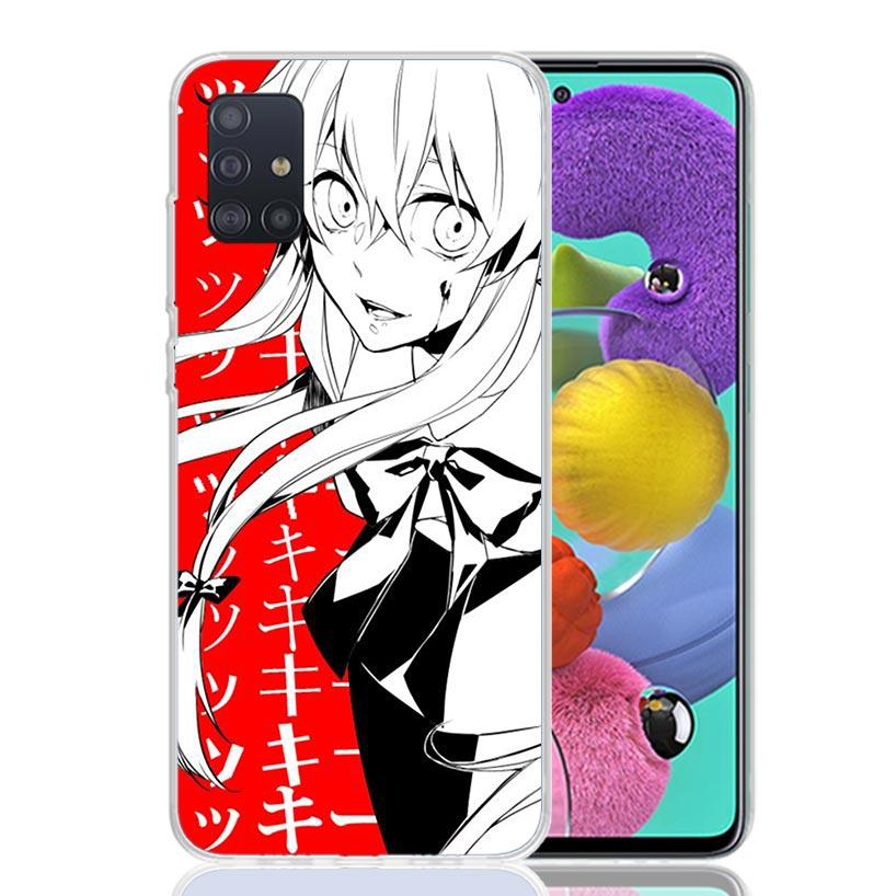 Mirai Nikki Gasai Yuno Anime Phone Case For Samsung Galaxy A52 A42 A32 A22 A12 A51 A50S A40 A30S A20E A10S A41 A31 A21S A11 A72