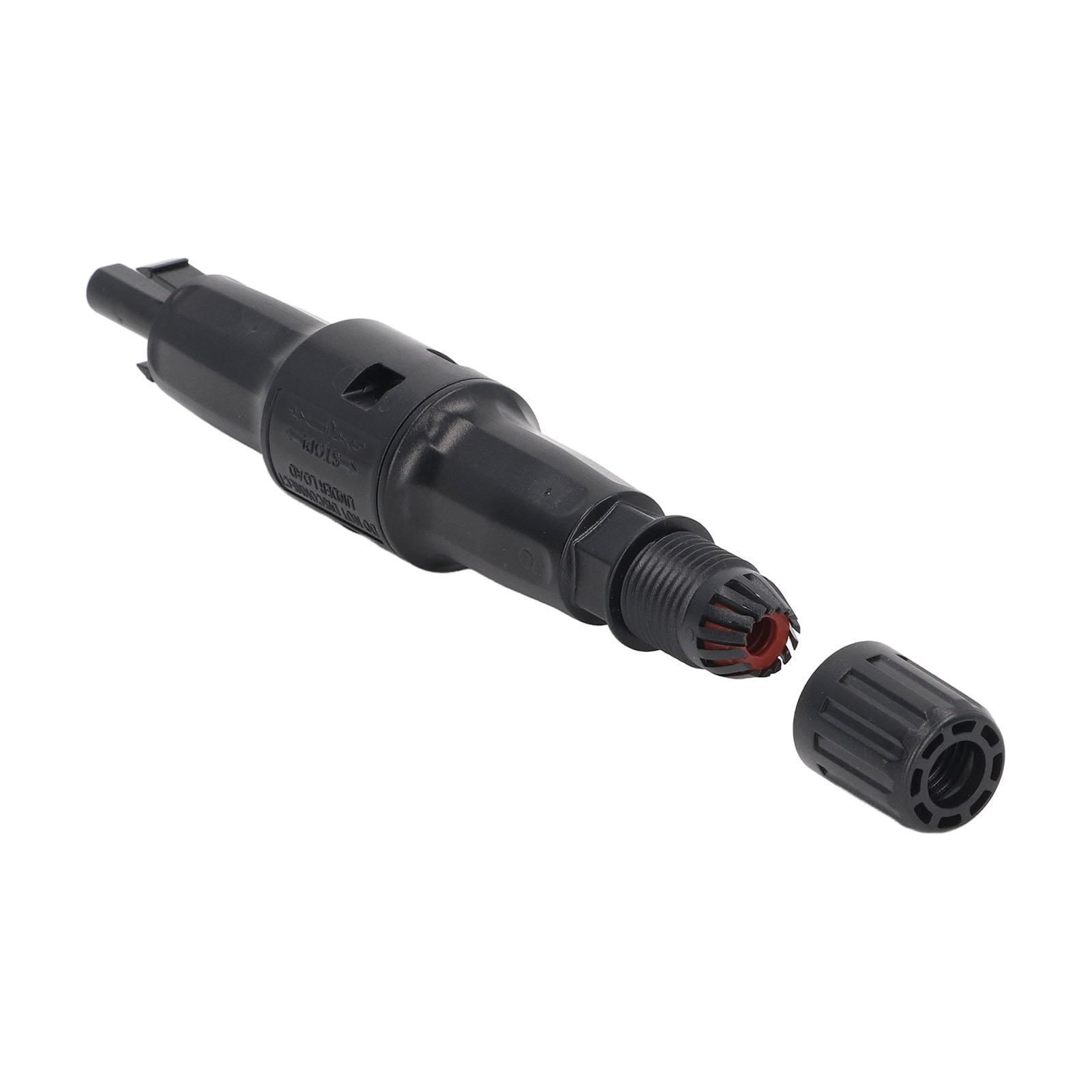 

1500V Solar PV Fuse Connector IP68 Waterproof Fuse Plug Diode PV Connector Male Cable 30A