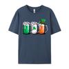 Irish Beer Ireland Flag St Patricks Day Leprechaun Printed Group Unisexs Top TShirts 2024 Hot Sale Fall Camisa Cotton Tops