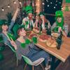 Unisex Zylinderhut Irischer Kleeblatt-Zylinderhut Leprechaun-Hut Grüner Irischer Hut für den Heiligen. Patrick Day Kostümzubehör