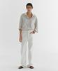 Step Around Straight Fit Daily Jean_White