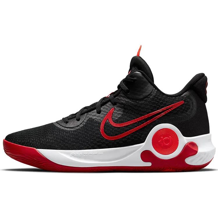 Nike KD Trey 5 IX 'Bred' (Unisex) Black / White / Bright Crimson / University Red Basketball Shoes CW3400 001