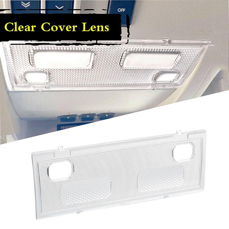 Car Indoor Dome Light Cover Transparent Caps for 07-14 Chevy Silverdo Sierra Tahoe Map Dome Light