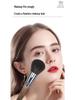 25-Piece Animal Hair Makeup Brush Set: Includes Wool Brushes for Eyeshadow, Nose Shadow, and Foundation - Artist Recommended