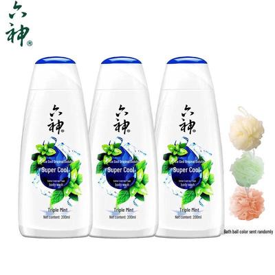 Liu Shen Belebendes Kühlendes Duschgel (3x200ml Set)