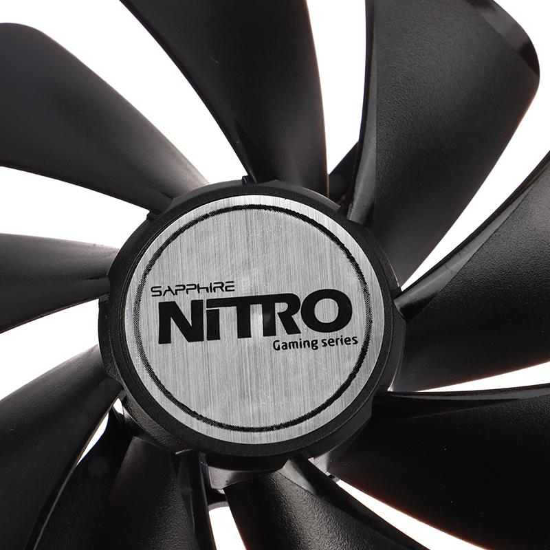 Cf1015H12D Chladičový ventilátor pro Radeon Rx 470 480 580 570 Nitro Mining Edition Rx580 Rx480 Herní grafická karta Chladicí ventilátor