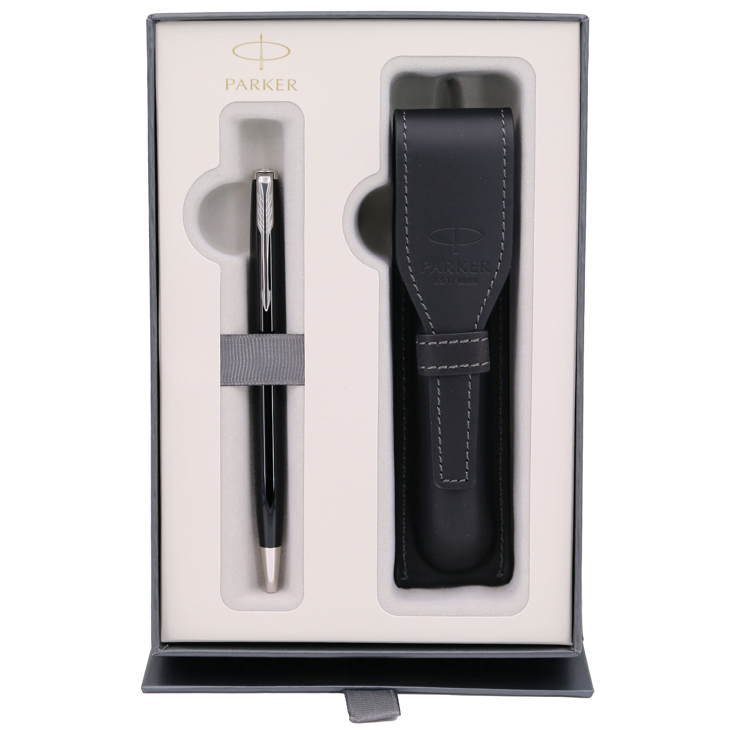 

Официально импортированная шариковая ручка PARKER Sonnet, на масляной основе, черная, CT, 1950792,