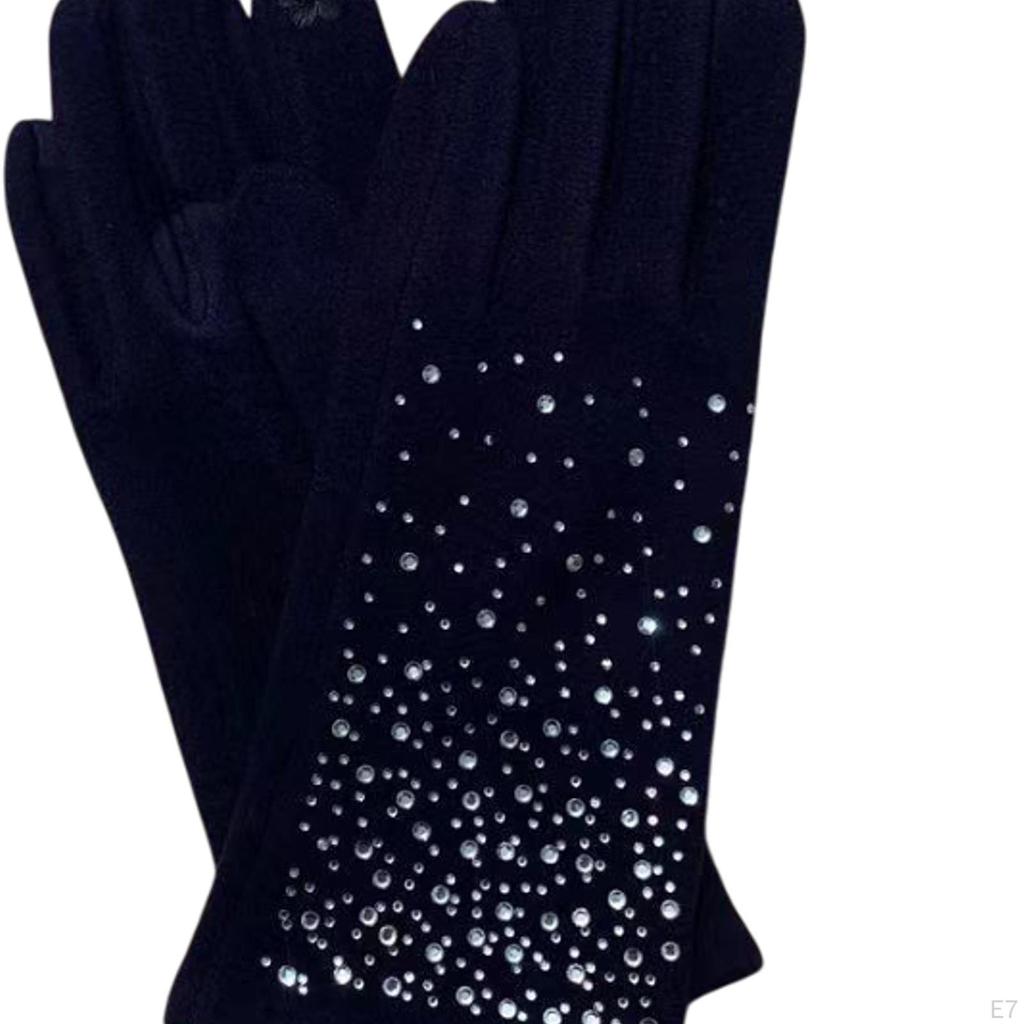 Winter Gloves Cold Weather Touch Screen Comfortable Women Lightweight Outdoor Cycling