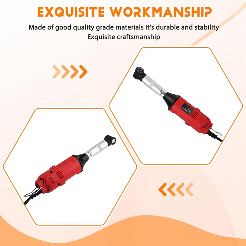 350W 90 Degree Speed Adjustable Electric Elbow Ceramic Tile Sewing Machine Tile Cleaning Tools