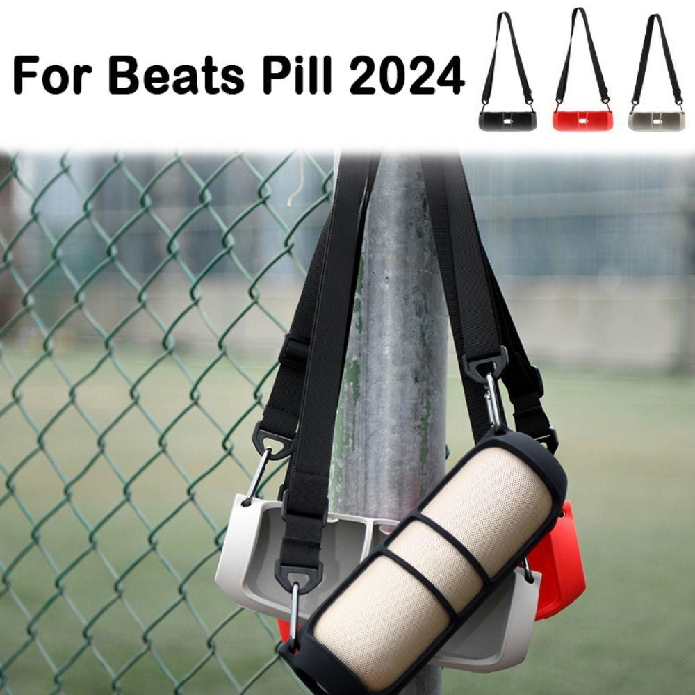 

Shockproof Speaker Carrying Case Sleeve Shell for Beats Pill 2024 Speaker Accessories сірий