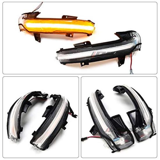 Compatible with Nissan Serena C27 door mirrors with sequential turn signals and late (early models)