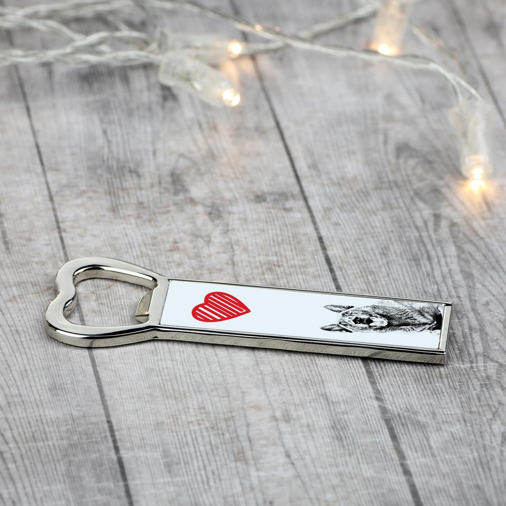 Malinois Belgian Shepherd Dog – Bottle opener with a dog, personalized fridge opener | Art-Dog