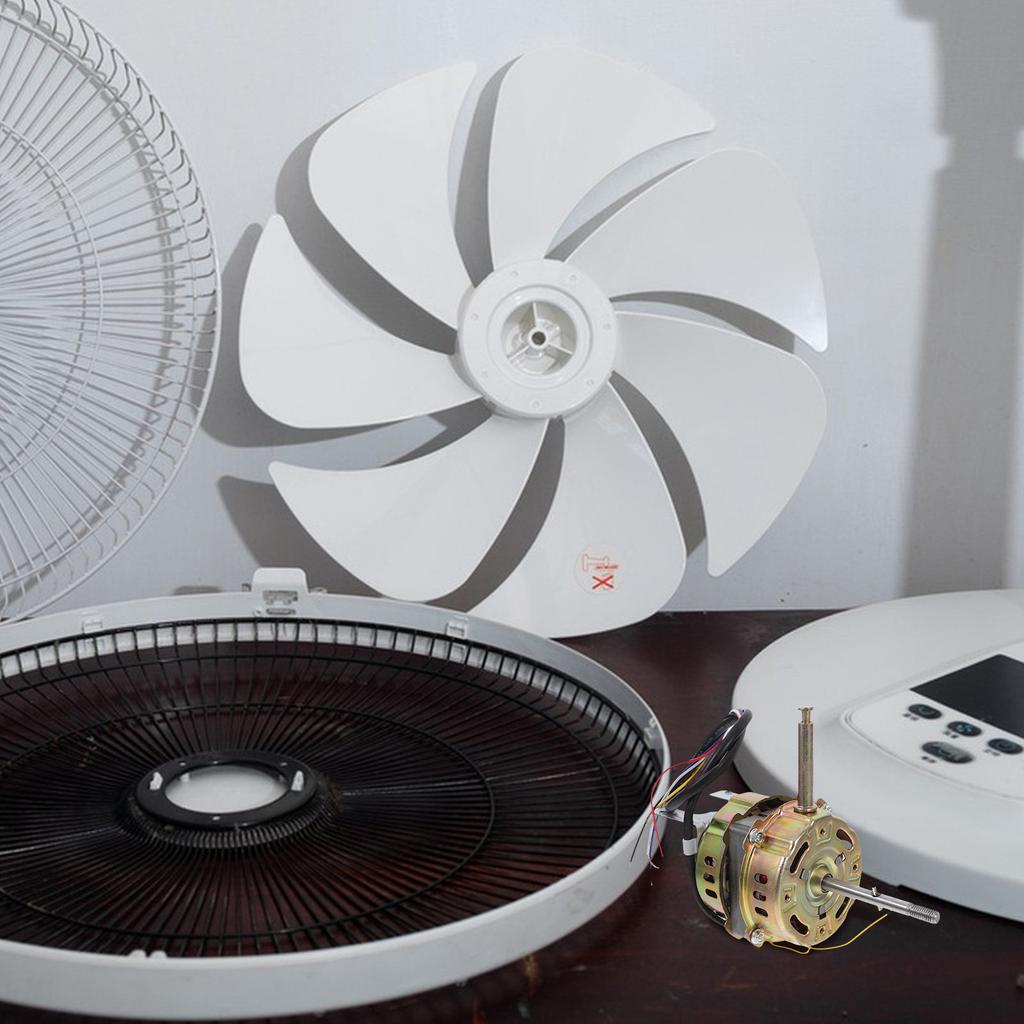 Remote Control Fan Motor Replacement for Wall Mounted Electric Fans Adjustable Speed Rotation Angle Steel Iron Construction Easy