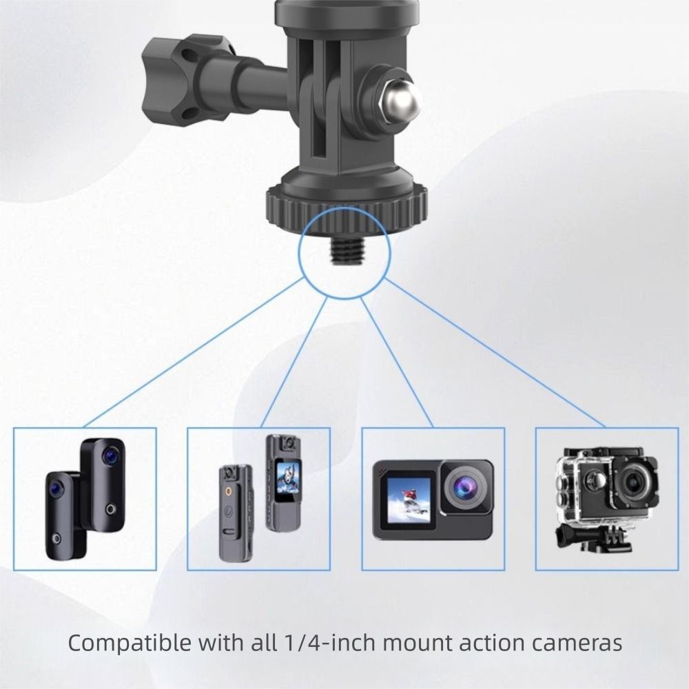 Adjustable Camera Holder Universal 1/4" Screw Microphone Holder Universal Phone Holder Handlebar