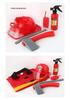 Firefighting Role-Play Costume Set for Kids - Hat & Clothing Accessories for Stage Performance & Children's Day