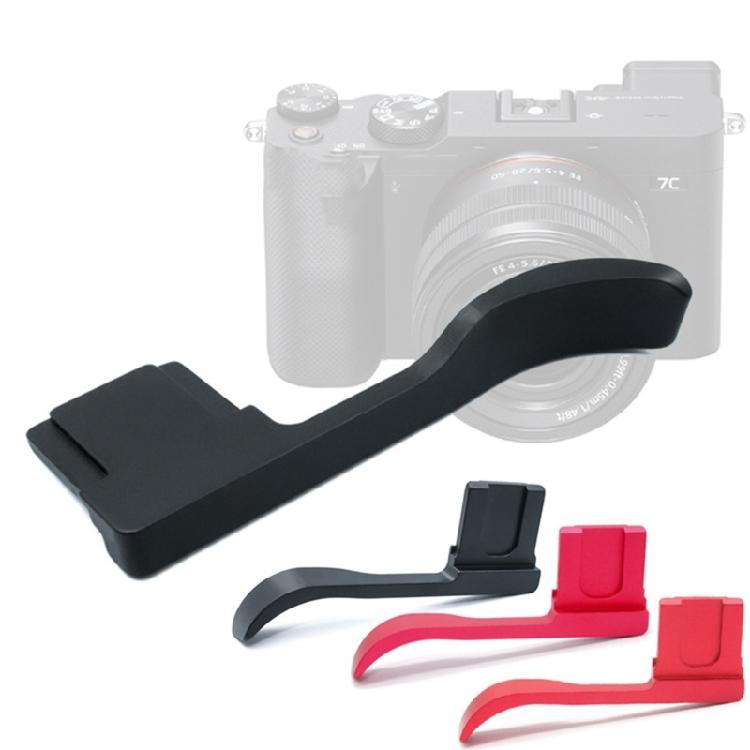 Ergonomic Thumb Support Hand Grip For A7C Cameras Aluminum Build Integrated Accessory Mount