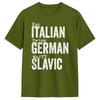 Unisex Eat Italian Drive GerUnisex Marry Slavic TShirts Cotton Tees Beach YK Short Sleeve TShirt ONeck Harajuku Casual Tee Shirt