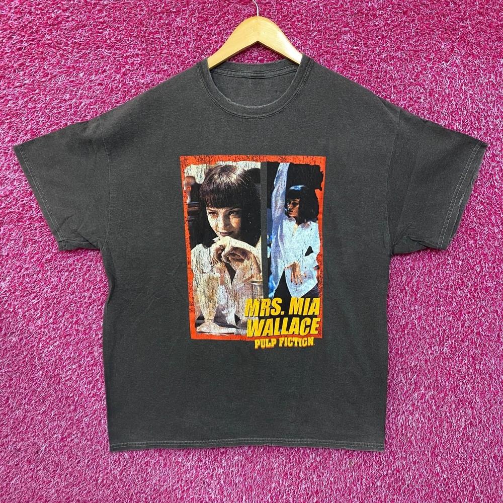 

Mrs. Mia Wallace Pulp Fiction TShirt XL Unisex T-Shirt XXL