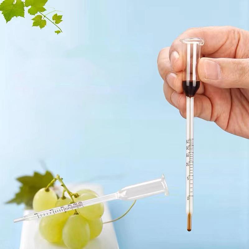 Tool Alcoholmeter Wine Content Tester Wine Sugar Meter Hydrometer Tester Wine Concentration Meter Wine Alcohol Meter Wine Meter