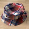 Used [A BATHING APE] Check Pattern Bucket Hat