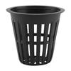 10pcs Set Durable Safe Plastic Hydroponic Basket Cup for Garden Balcony Planting(Black)