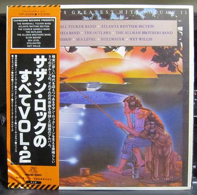 LP Record VARIOUS  Souths Greatest Hits Volume II VIP6588PROMO CAPRICORN 1978 Japan Obi Rock Used