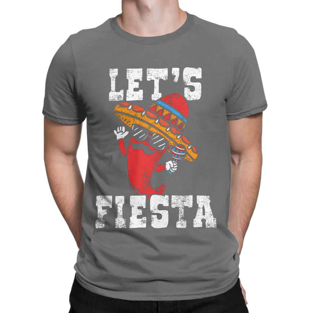 Fiesta Cinco De Mayo Tshirts For Unisex Crazy 100 Cotton Tee Shirt Crew Neck Short Sleeve T Shirt Plus Size Tops