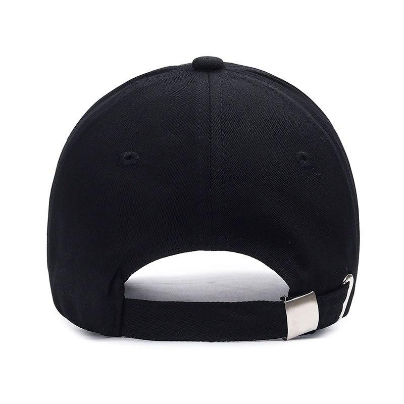 Northwood Kpop Dad Hat Women's Baseball Cap For Men Soft Fabric Snapback Letter Cotton Black Cap For Adult