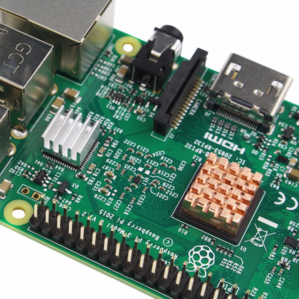 DVOZVO Kit Dissipatori Per Raspberry Pi: Alluminio E Rame Per Tenere Fresco Il Tuo Computer