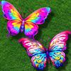 Pair of Butterfly Kites, Butterfly Style, Purple, for Adults and Teenagers, Ideal for Beginners, Easy To Assemble and Operate, Includes Storage Bag,