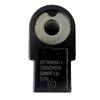 240V Solenoid Coil for Danfoss Fuel Pump, Metal Construction, 50/60Hz Compatible, Black 071N0051
