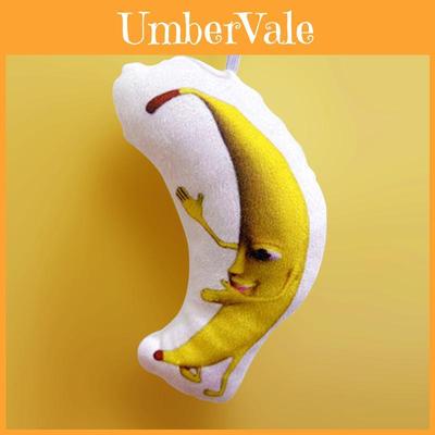 Adorable Banana Plush Toy Keychain With Soft Crystal Fabric And Voice Feature