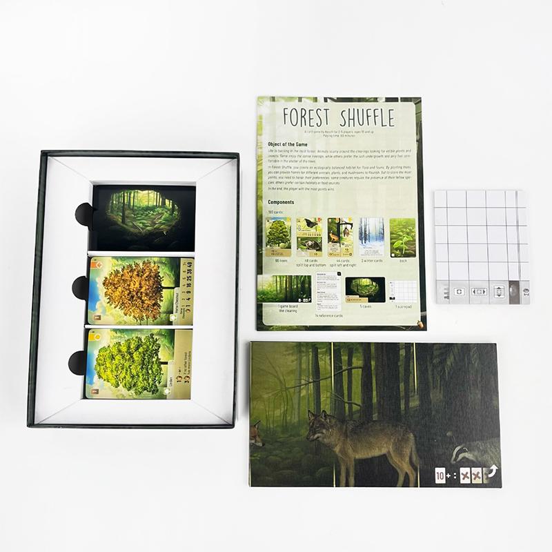 Forest Shuffle English Card Game Bundle with ALPINE Expansions Exciting Board Game for Group Game Nights