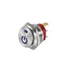 22mm Metal Car Toggle Switches Button Rocker Switch Stainless Steel 12V 20A Self-locking Two Positions ON-OFF 3 Pins