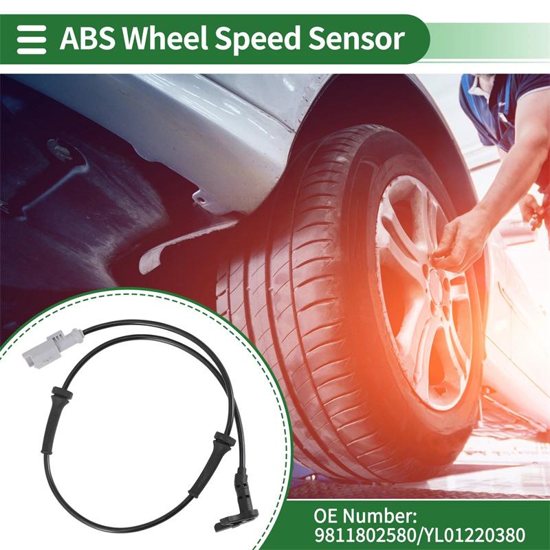 For 307 308 408 3008 Citroen C4L Back Wheel Speed Sensor Front & Rear Abs Speed Sensor Abs Sensor 9811802580
