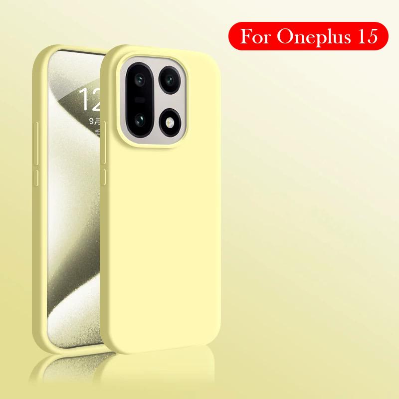 Silicone Case For Oneplus 15 Matte Back Cover Case for ONEPLUS 15 5g