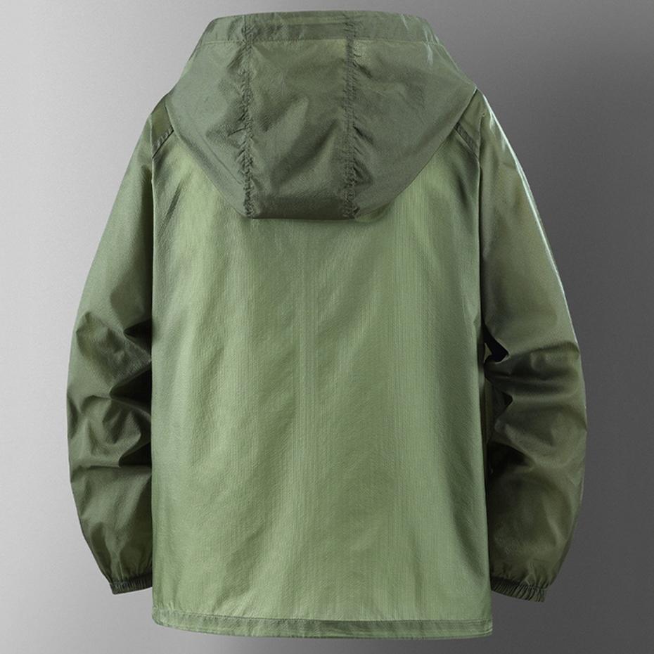 10XL 11XL Plus Size Men Summer Jackets Thin Ice Silk Sun Protection Ultra-Light Hooded  Jacket Big Size 9XL Windbreaker Jacket