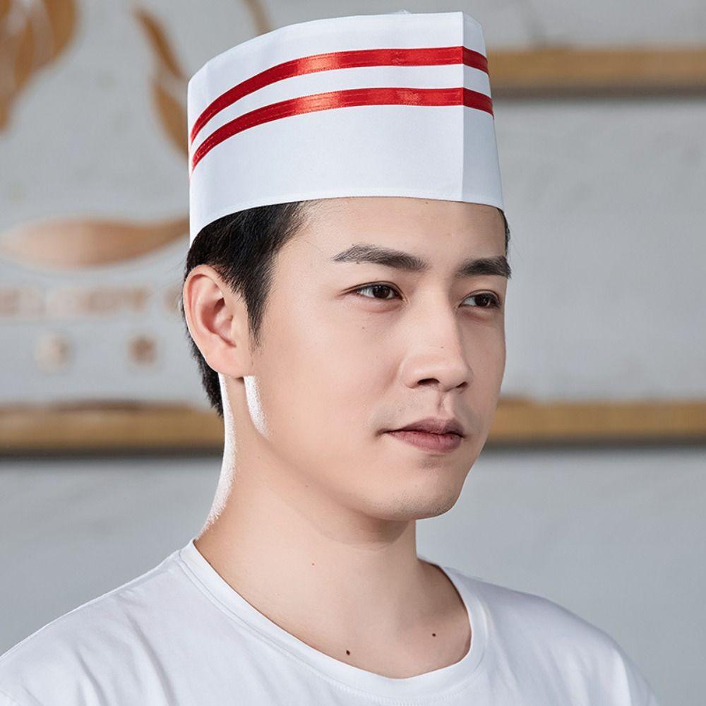 Headwear Chef Hat Men&Women Flat Cap Forward Cap Cooking Hat Restaurant Canteen Bakery Kitchen