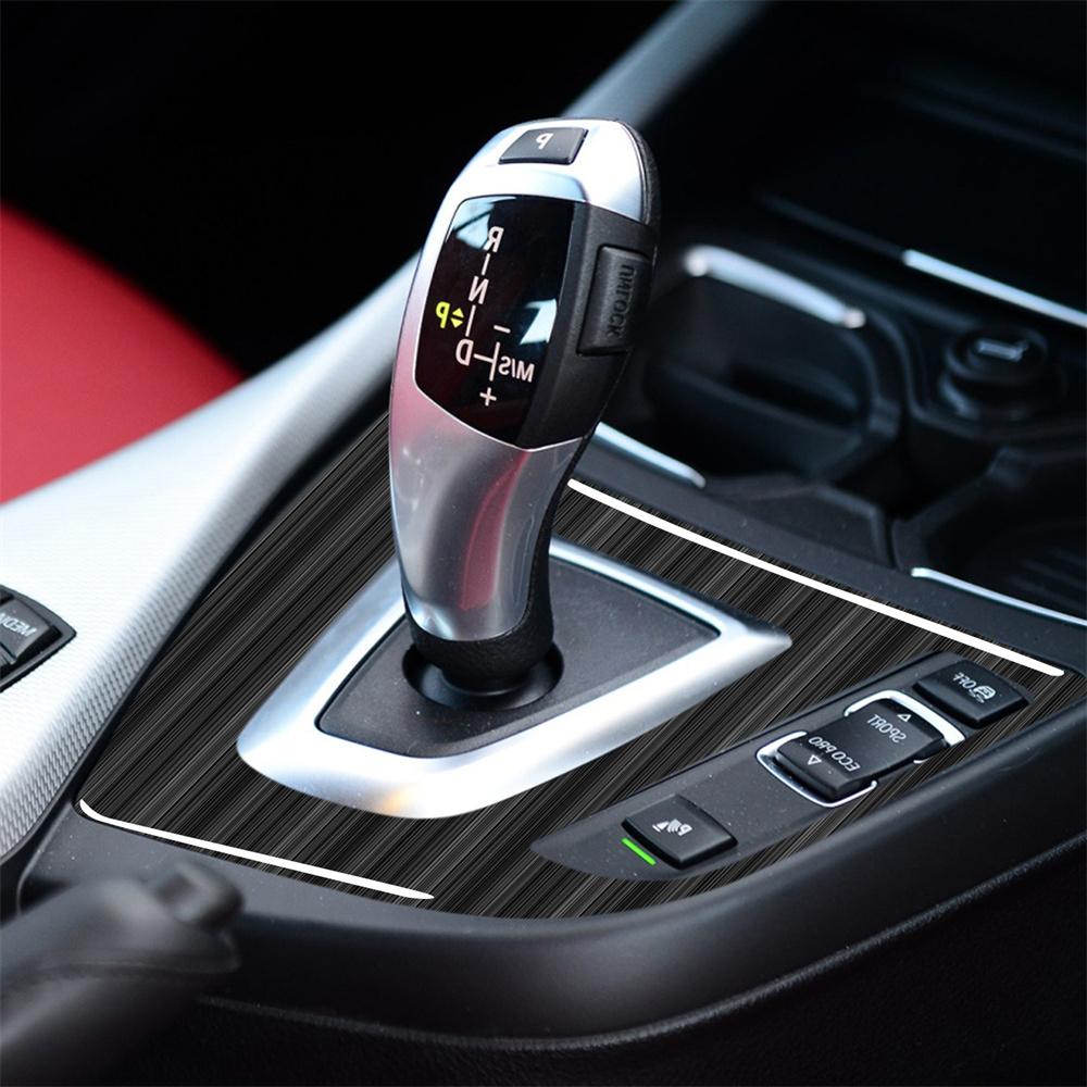

New Car Gear Shift Panel Cover Repair Fiber+Drip Glue For BMW F20 F21 2012-2015 RHD